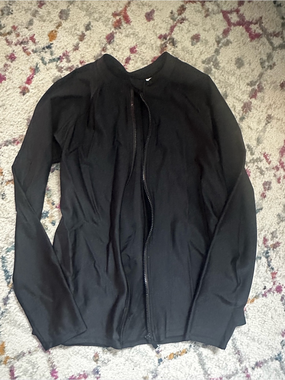 Kona Sol Black Crewneck Top